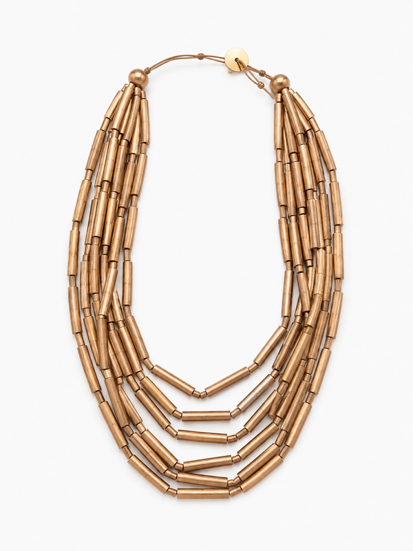 Maxi Collar Madera