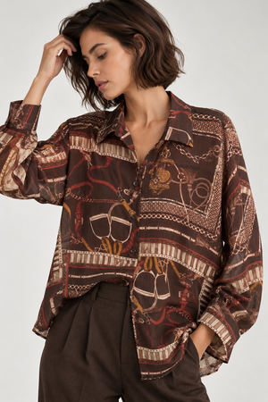 Blusa Cadenas Gasa