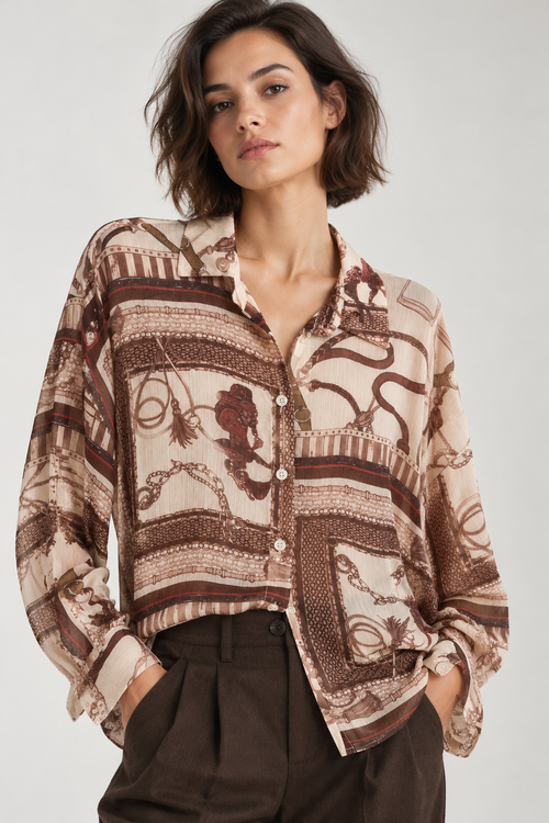 Blusa Cadenas Gasa