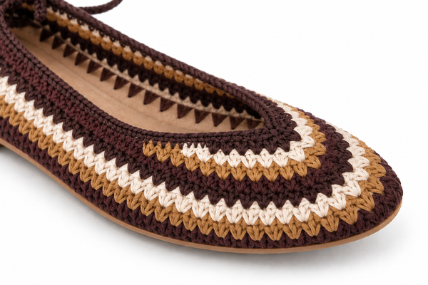 Bailarina Crochet Combinada