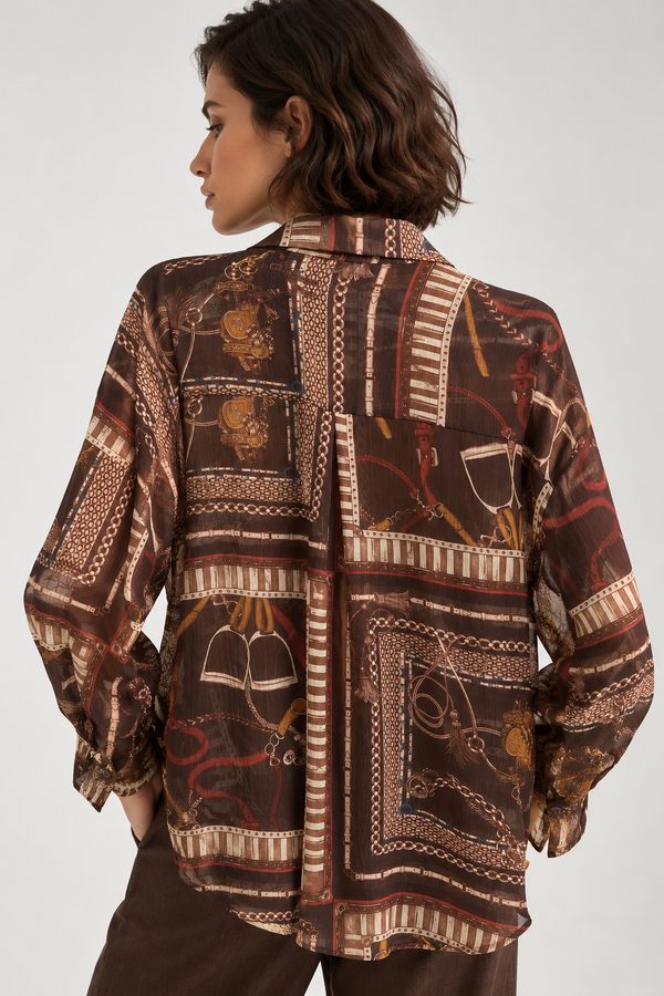 Blusa Cadenas Gasa
