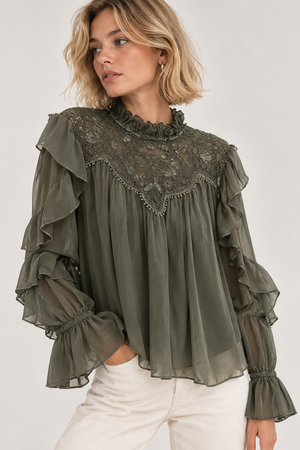 Blusa Victoriana