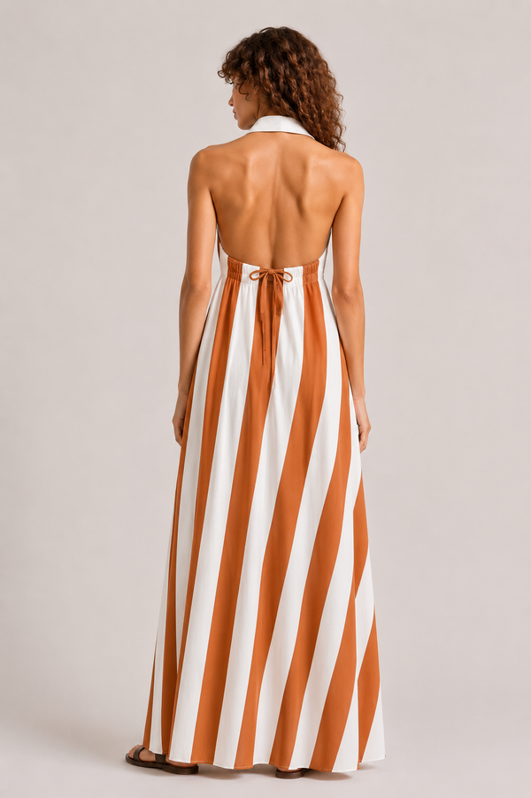 Vestido Camisero Rayas
