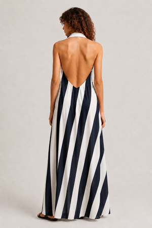 Vestido Camisero Rayas