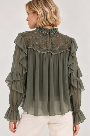Blusa Victoriana