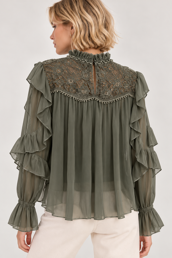 Blusa Victoriana
