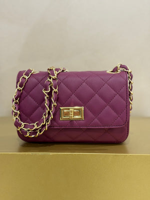 Bolso Acolchado Piel