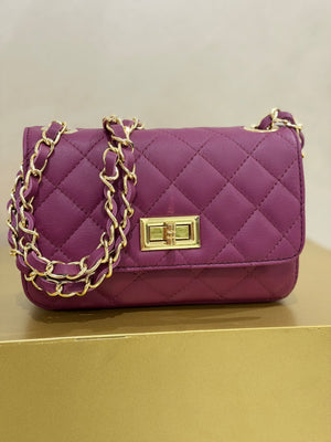 Bolso Acolchado Piel