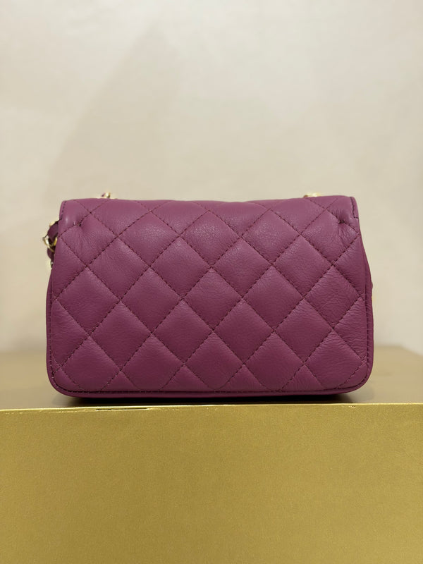 Bolso Acolchado Piel