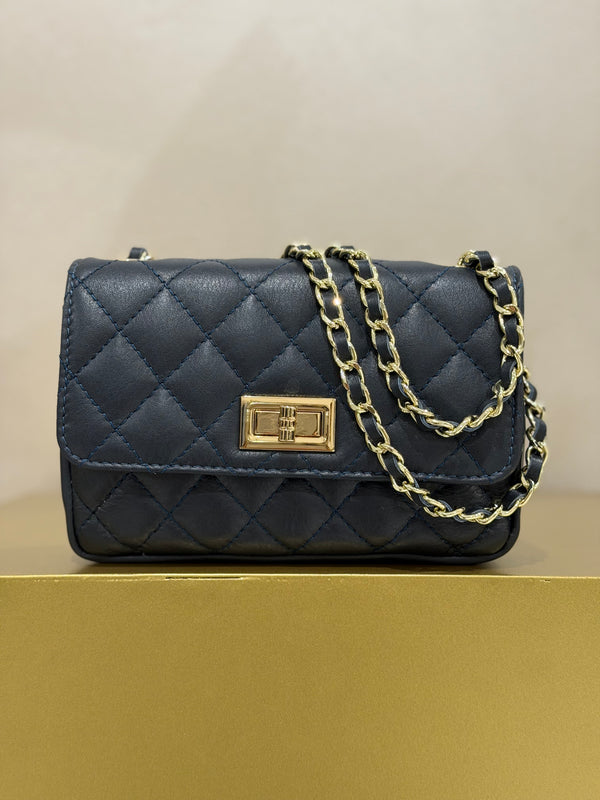 Bolso Acolchado Piel