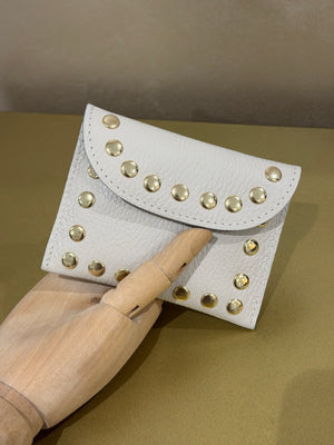 Monedero Tachas Piel