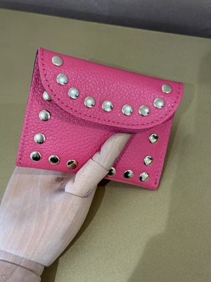 Monedero Tachas Piel