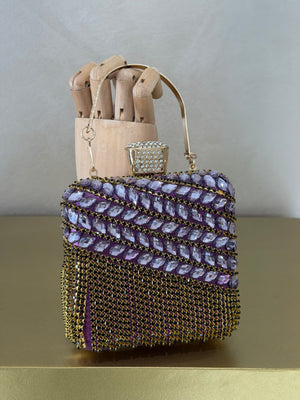 Bolso Apliques Brillo