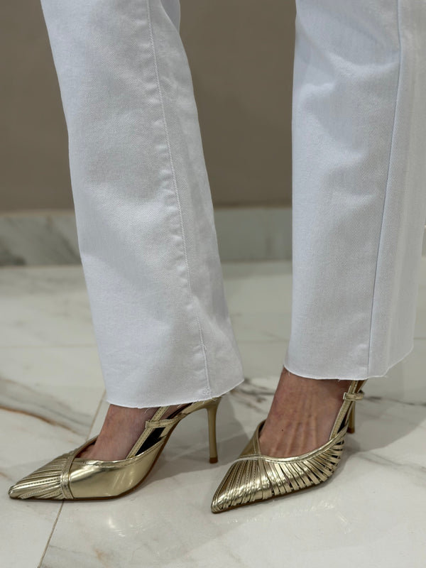 Jeans Recto Desflecado