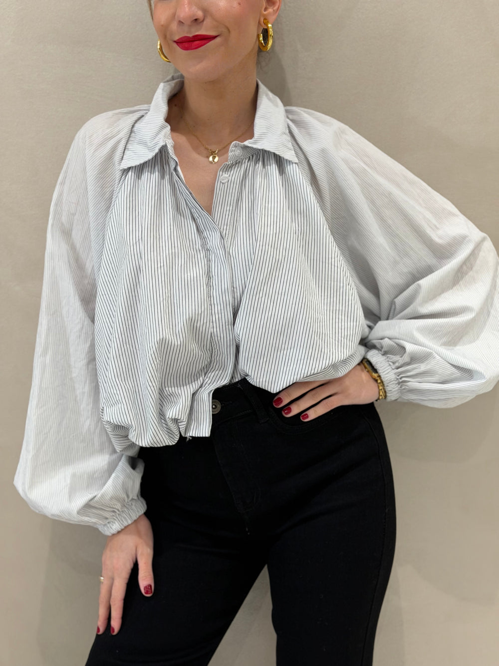 Camisa Bombacha Rayas