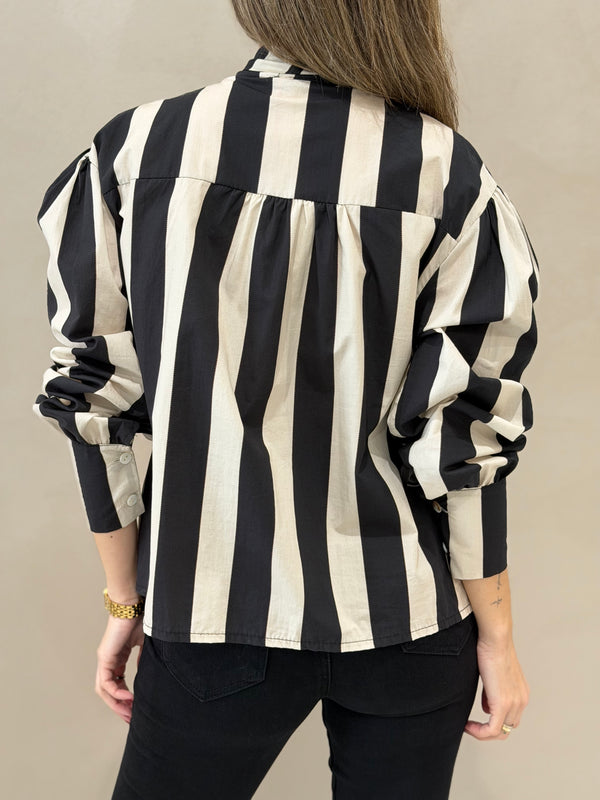 Blusa Lazada Bicolor