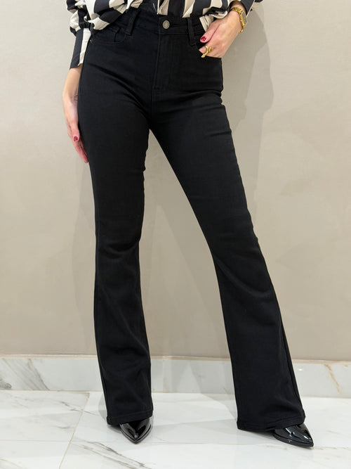 Jeans Campana Negro