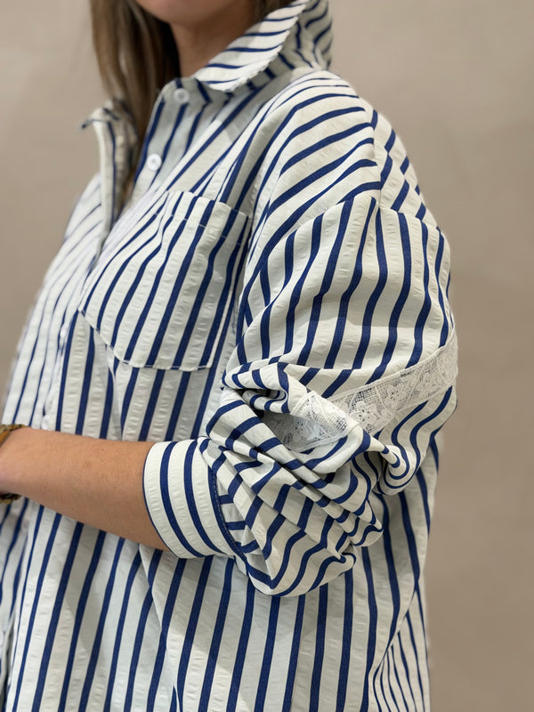 Camisa Love Bordada Oversize