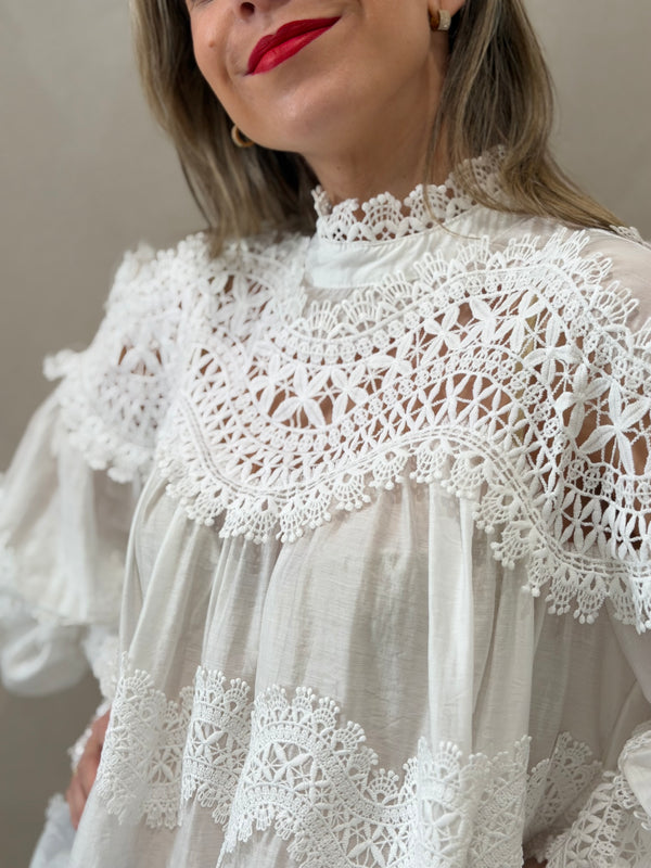 Blusa Ibiza Encajes