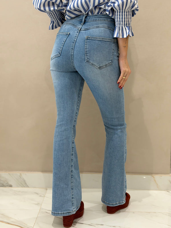 Jeans Campana Denim Claro