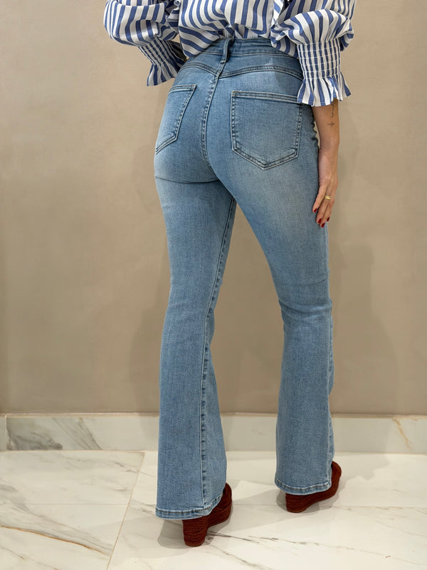 Jeans Campana Denim Claro