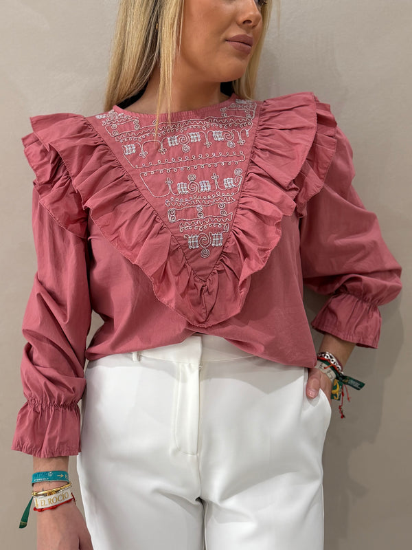 Blusa Pecherín Bordado
