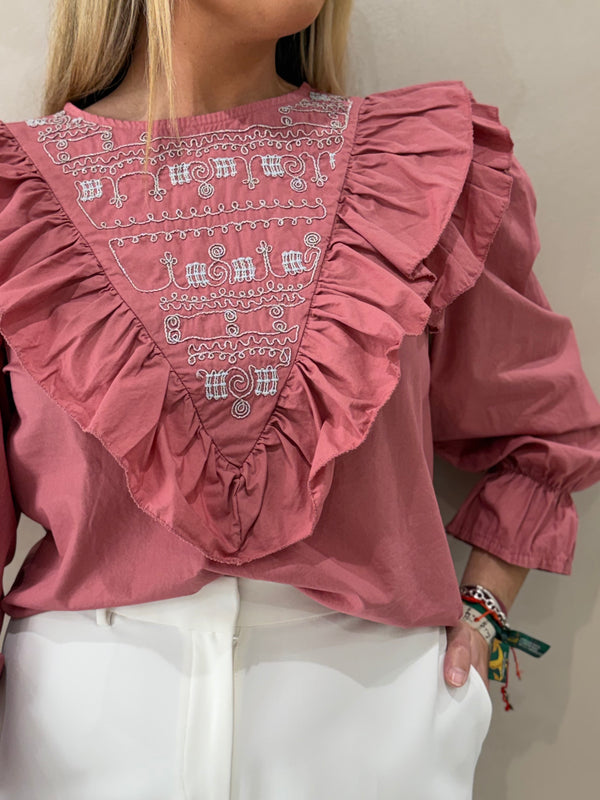 Blusa Pecherín Bordado