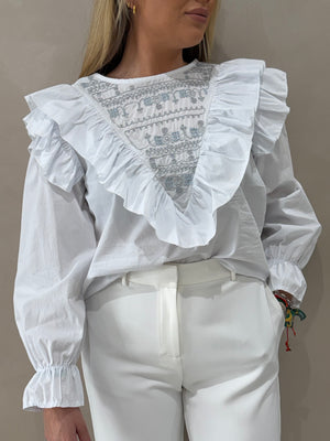 Blusa Pecherín Bordado