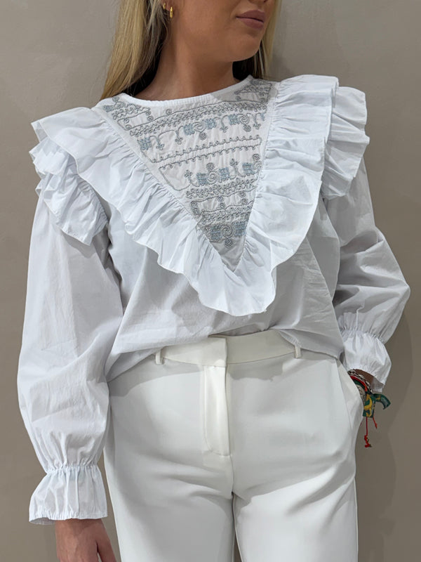 Blusa Pecherín Bordado