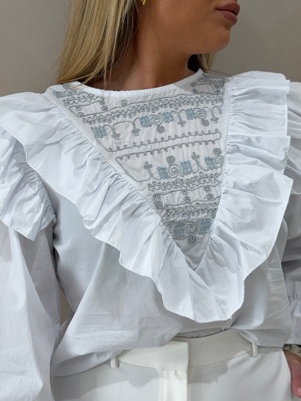 Blusa Pecherín Bordado