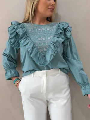 Blusa Pecherín Bordado