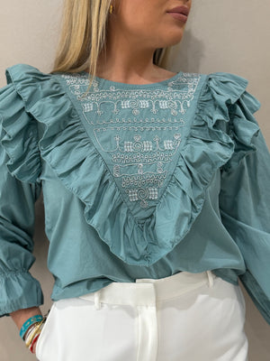 Blusa Pecherín Bordado