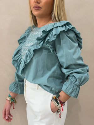 Blusa Pecherín Bordado