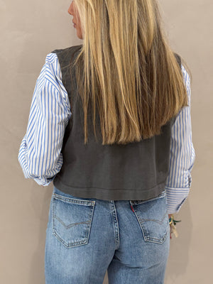 Chaleco Bordado Chic