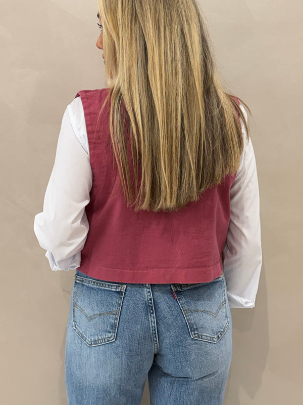 Chaleco Bordado Chic