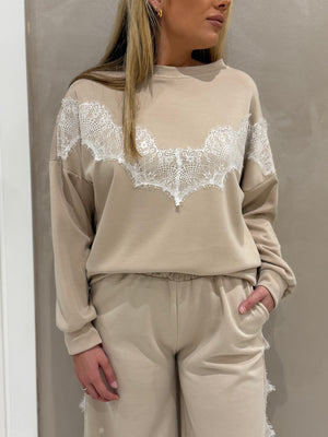 Conjunto Jogger Encaje