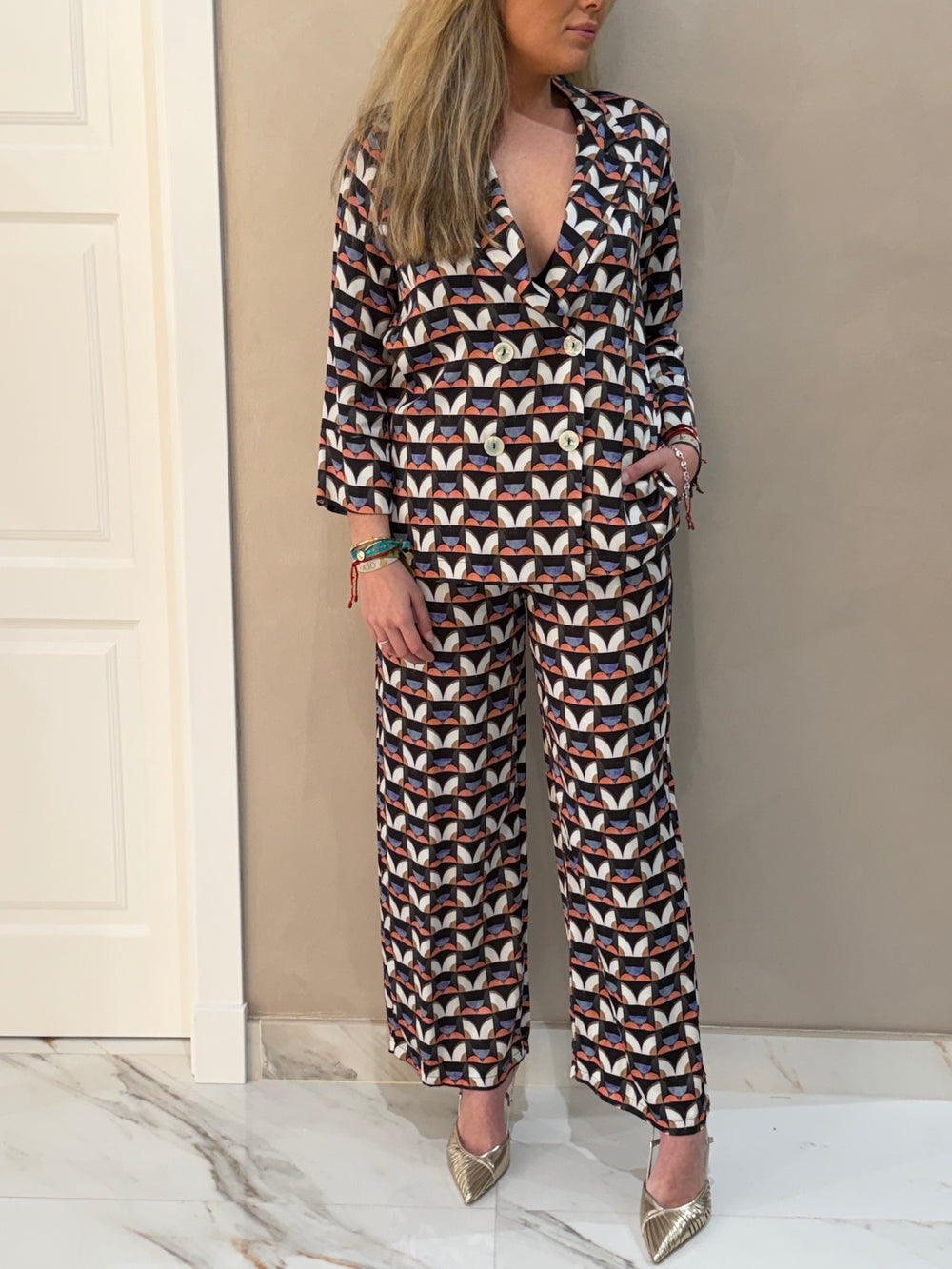 Traje Tetris Estampado