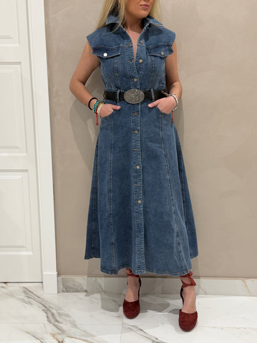 Vestido Tejano Capa