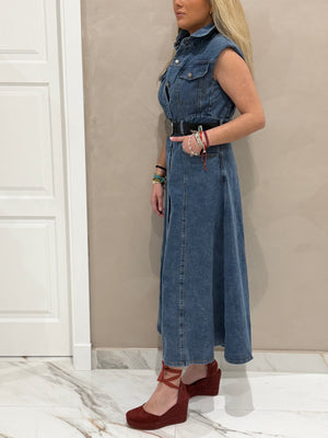 Vestido Tejano Capa