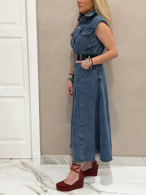 Vestido Tejano Capa