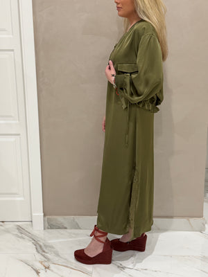 Dúo Bomber Y Vestido Lencero