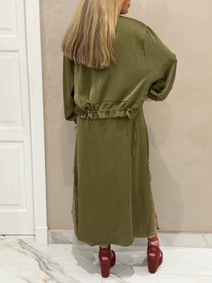 Dúo Bomber Y Vestido Lencero