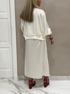 Dúo Bomber Y Vestido Lencero