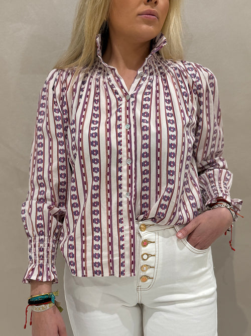 Blusa Cuello Real