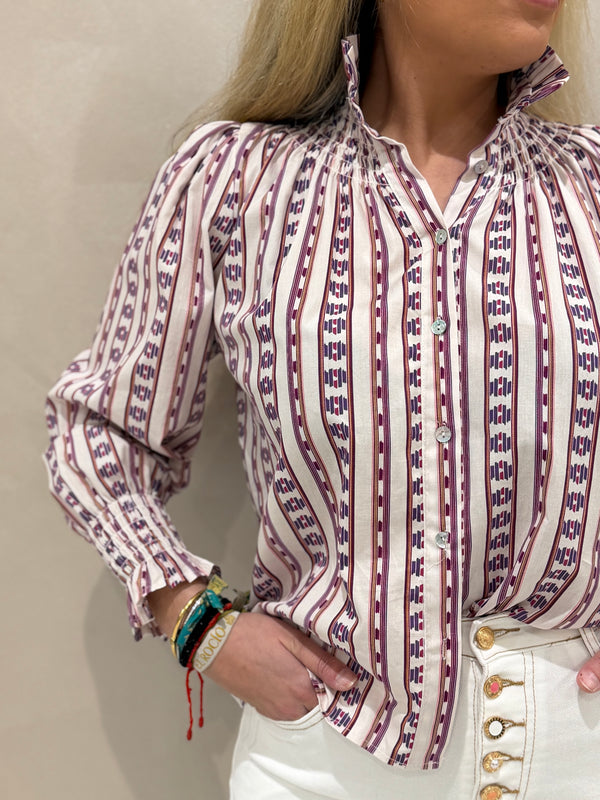 Blusa Cuello Real