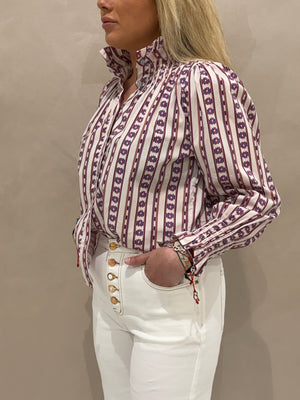 Blusa Cuello Real
