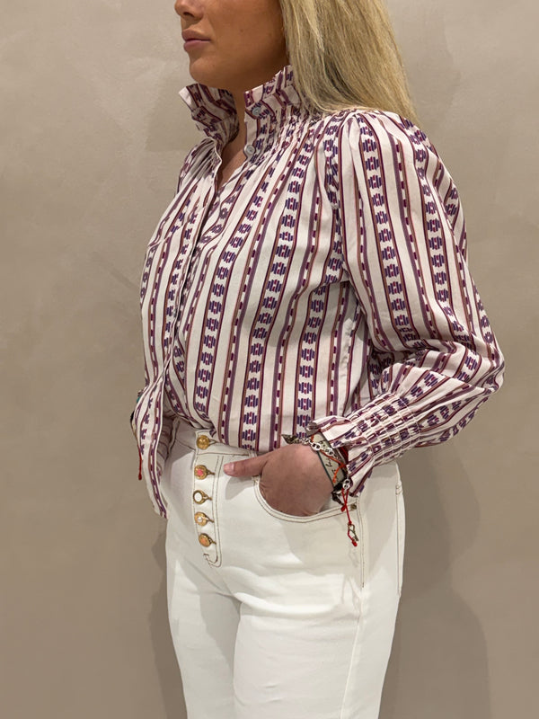 Blusa Cuello Real