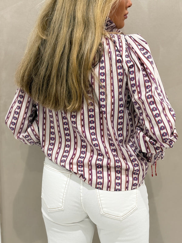 Blusa Cuello Real