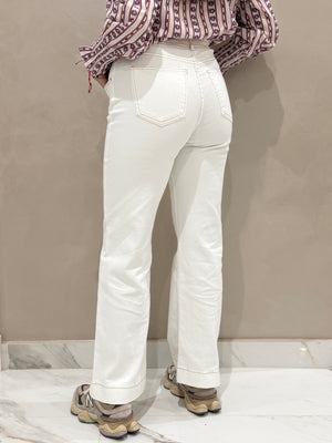 Jeans Beige Multibotón