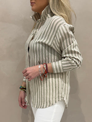 Camisa Gasa Rayas